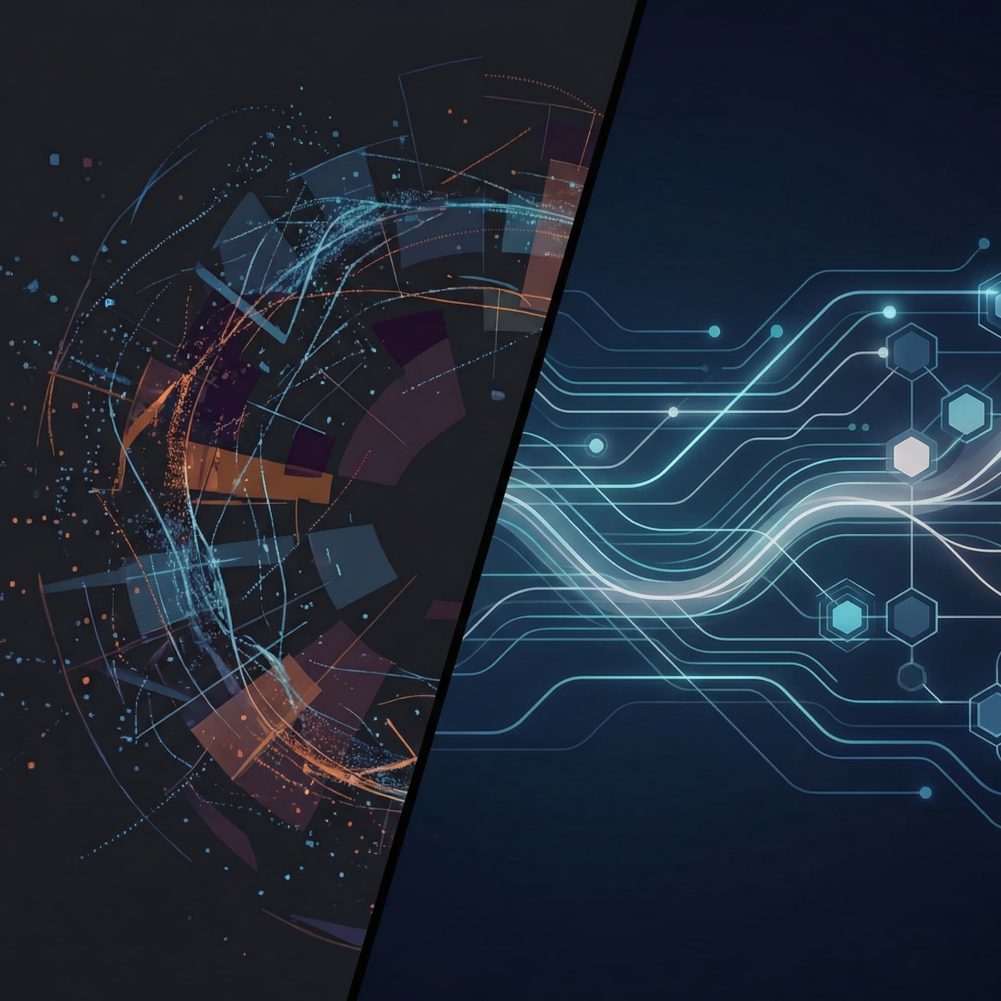 Chaos vs clarity visualization